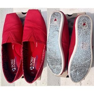 Sketchers Bob’s Plus Memory Foam Slip On Shoe